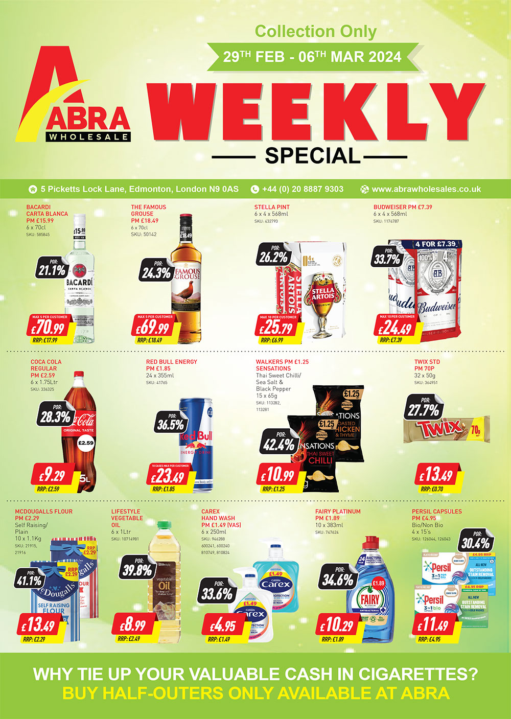 weekly special